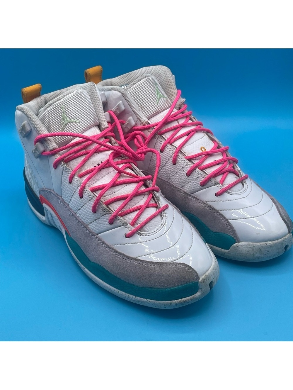 Jordan 12 Retro GS White/Vapor Green